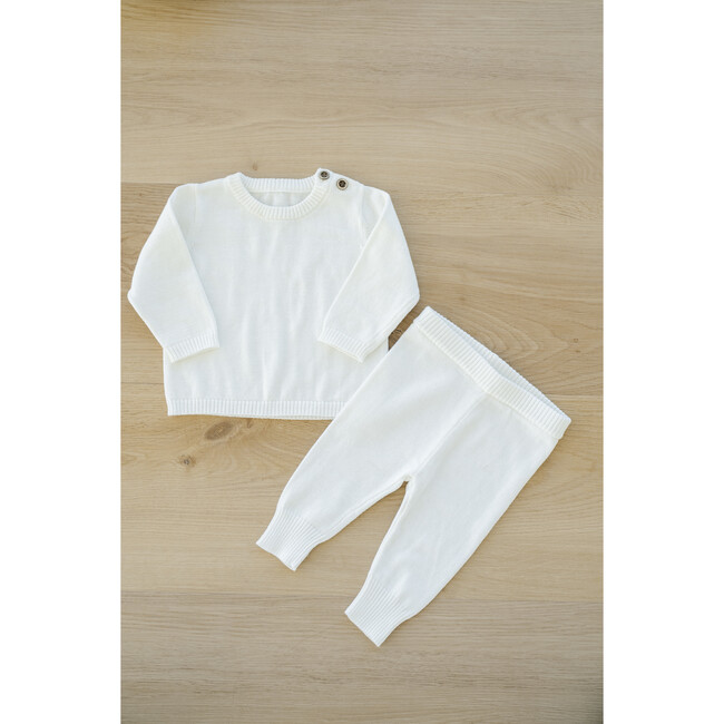 Heirloom Baby Outfit, Cream - Two Pieces - 7