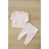 Heirloom Baby Outfit, Pink - Two Pieces - 6