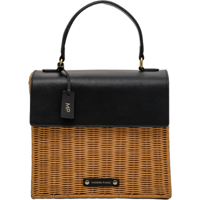 The Luncher, Black Natural Wicker