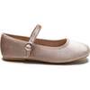 Michelle Satin Velvet Flats, Powder - Mary Janes - 2
