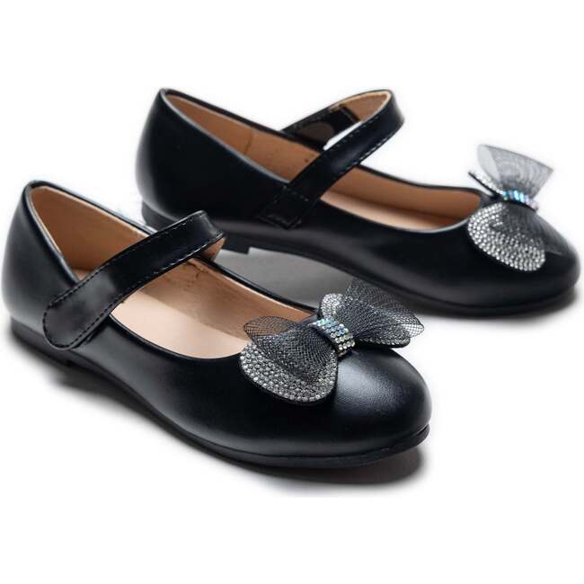 Lydia Bow Flats, Black