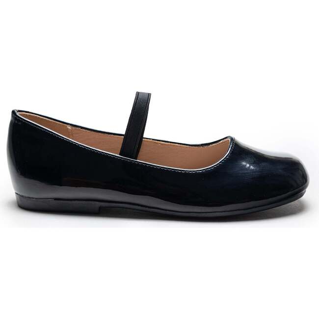 Satin Colette Flats, Black - Mary Janes - 2