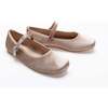 Michelle Satin Velvet Flats, Powder - Mary Janes - 3