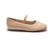 Satin Colette Flats, Skin - Mary Janes - 2