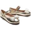 Lydia Bow Flats, Gold - Mary Janes - 3
