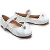 Lucille Bow Flats, White - Mary Janes - 3