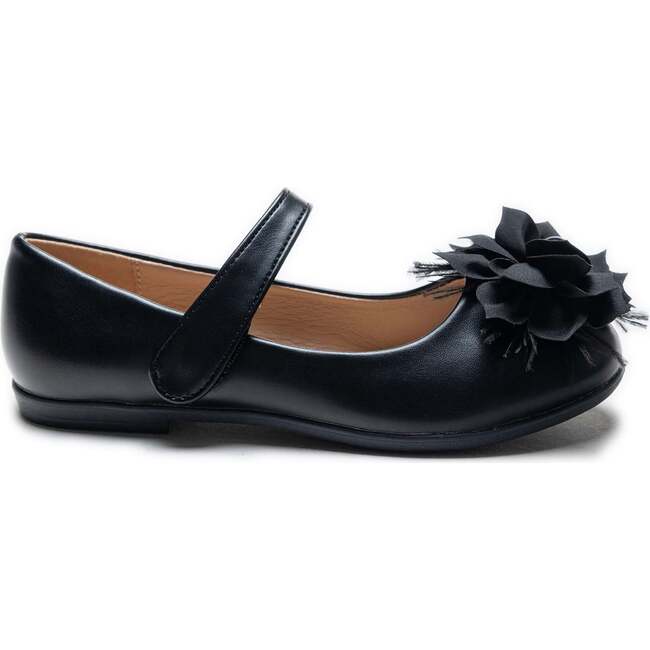 Dahlia Flower Flats, Black - Mary Janes - 2