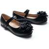 Dahlia Flower Flats, Black - Mary Janes - 3