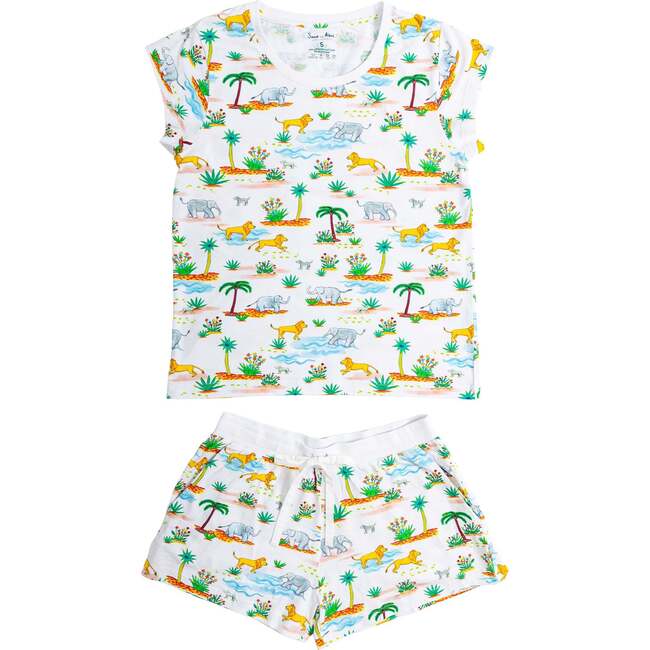 Women's Trunks Up Jersey Short PJ Set