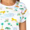 Women's Trunks Up Jersey Short PJ Set - Pajamas - 3