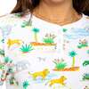 Women's Trunks Up Jersey Long PJ Set - Pajamas - 4