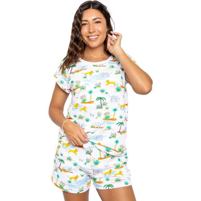 Women's Trunks Up Jersey Short PJ Set - Pajamas - 4