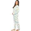 Women's Trunks Up Jersey Long PJ Set - Pajamas - 5