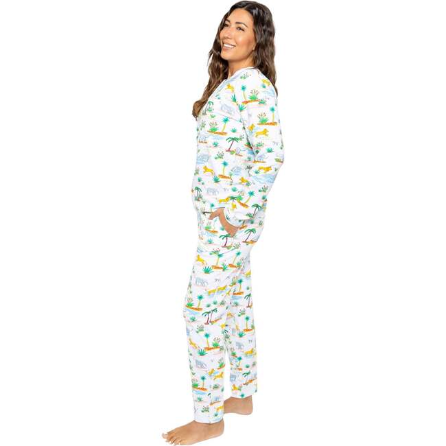 Women's Trunks Up Jersey Long PJ Set - Pajamas - 6