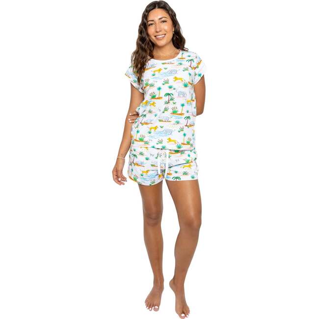 Women's Trunks Up Jersey Short PJ Set - Pajamas - 6
