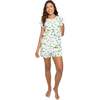 Women's Trunks Up Jersey Short PJ Set - Pajamas - 6