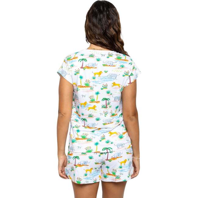 Women's Trunks Up Jersey Short PJ Set - Pajamas - 7