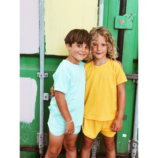 Mike Beach Set, Turquoise - Mixed Apparel Set - 4
