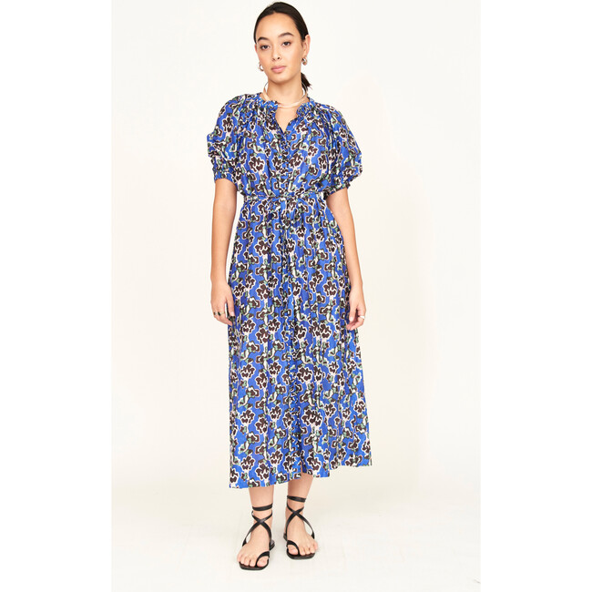 Somerset Dress, Lapis Wildflower - Dresses - 2