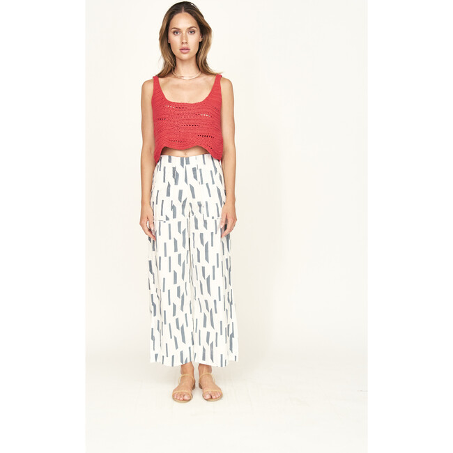 Tivot Pant, White Rainfall
