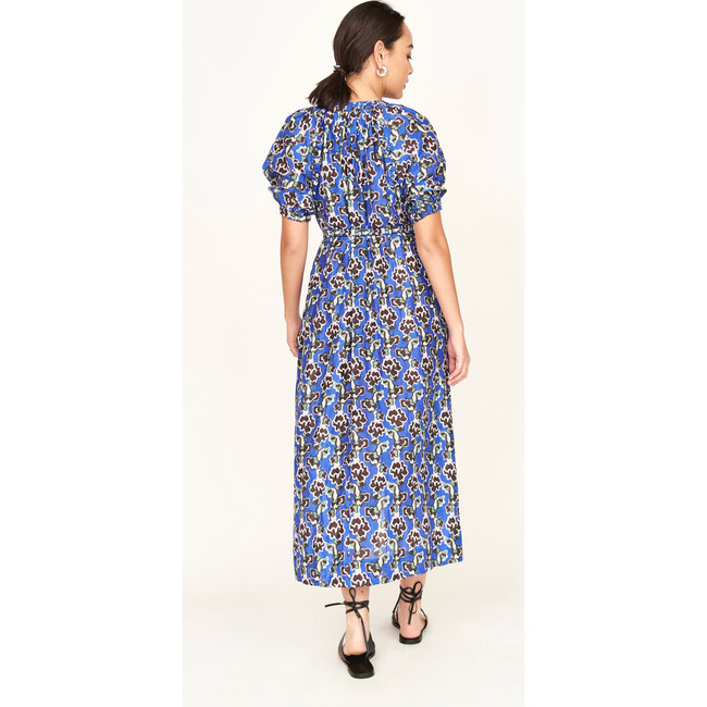Somerset Dress, Lapis Wildflower - Dresses - 4