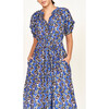 Somerset Dress, Lapis Wildflower - Dresses - 5