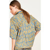 Kyoto Short Sleeved Shirt, Bluefish - Blouses - 6
