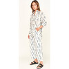 Kyoto Shirt, White Rainfall - Blouses - 2