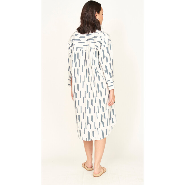 Kyoto House Dress, White Rainfall - Dresses - 4