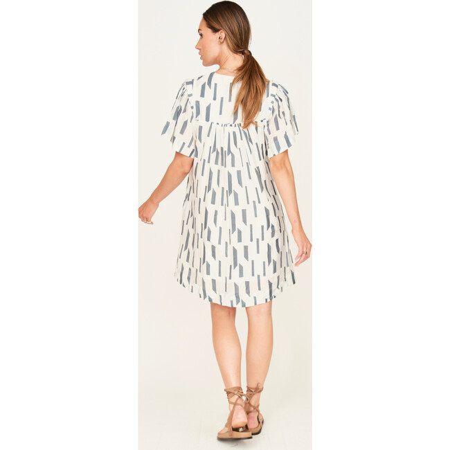 Belem Dress, White Rainfall - Dresses - 3
