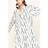 Kyoto House Dress, White Rainfall - Dresses - 6