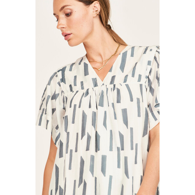 Belem Dress, White Rainfall - Dresses - 5