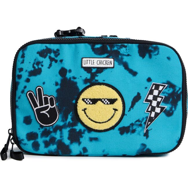 Kids' Lunch Box, Cali Tie-Dye With Patches