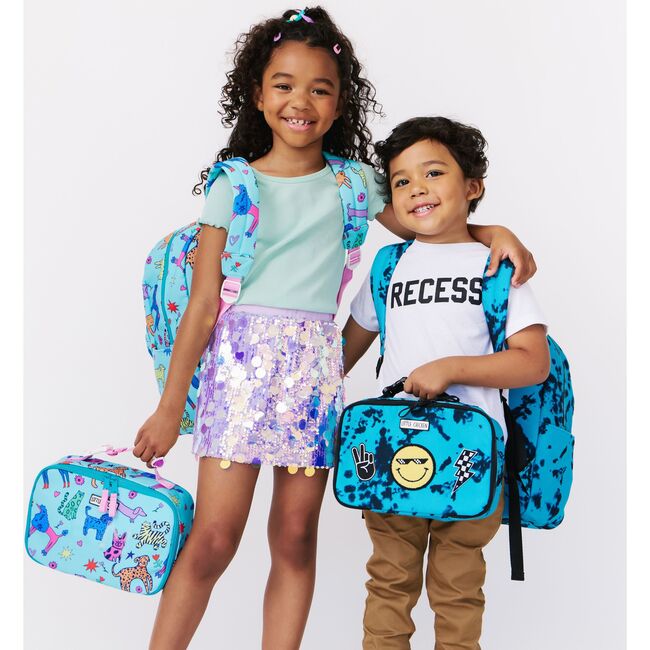 Kids' Lunch Box, Cali Tie-Dye With Patches - Lunchbags - 2