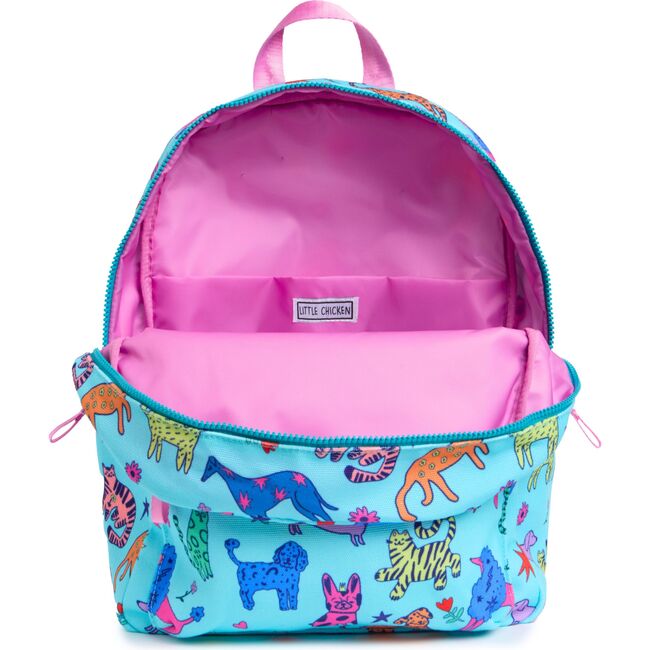 Kids' Backpack, Cats & Dogs Print - Backpacks - 4