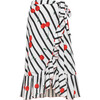 Women's Cherry Top Print Cover-Up Wrap Skirt, Multicolors - Skirts - 1 - thumbnail