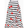 Cherry Top Print Cover-Up Wrap Skirt, Multicolors - Skirts - 1 - thumbnail