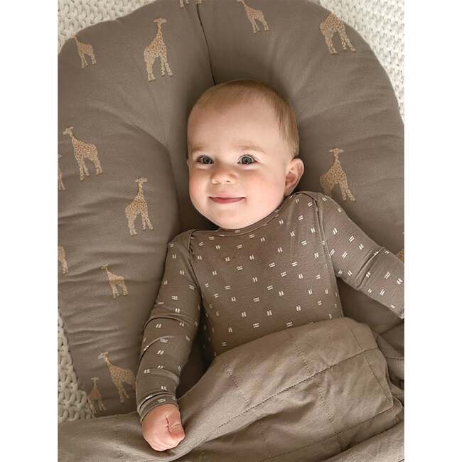 Diaper Changing Pad Cover, Giraffe Maple - Changing Pads - 3