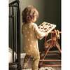Waffle Convertible Pajama, Boho Leaves - Pajamas - 4