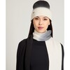 Vail, Ivory/Black - Scarves - 4