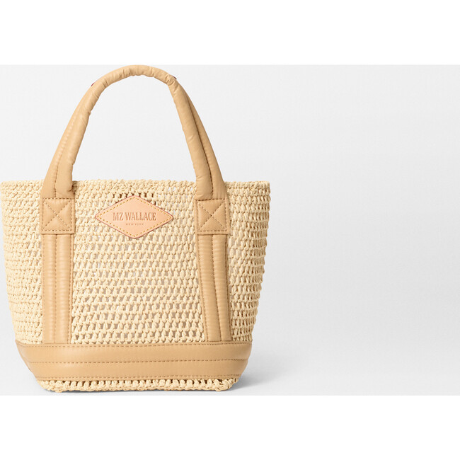 Mini Crochet Tote, Camel