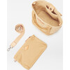 Mini Crochet Tote, Camel - Bags - 2