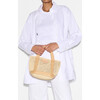 Mini Crochet Tote, Camel - Bags - 3