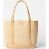 Medium Crochet Tote, Camel - Bags - 1 - thumbnail