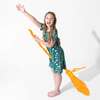 Mandrakes Potions & Herbs Bamboo Girls' Short Sleeve Dress, Green - Dresses - 6