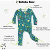 Mandrakes Potions & Herbs Bamboo Convertible Footie, Green - Onesies - 2