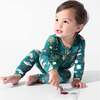 Mandrakes Potions & Herbs Bamboo Convertible Footie, Green - Onesies - 4