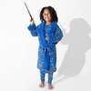 House Pride Bamboo Kids Sherpa Robe, Blue - Robes - 5