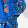 House Pride Bamboo Kids Sherpa Robe, Blue - Robes - 6