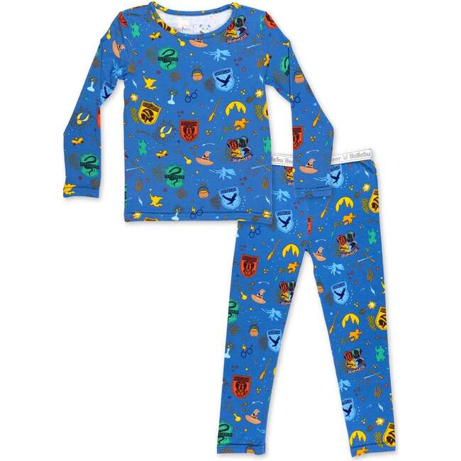 House Pride Bamboo Kids Pajamas, Blue
